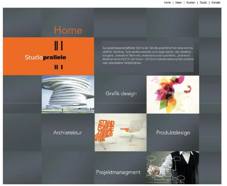 Webdesign vorlage loyaldigital