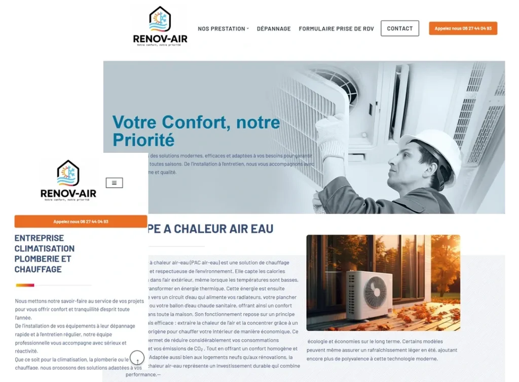 „Moderne Webdesign-Vorlage von Loyal Digital mit klarer Struktur, responsive Layout und professionellem Look.“